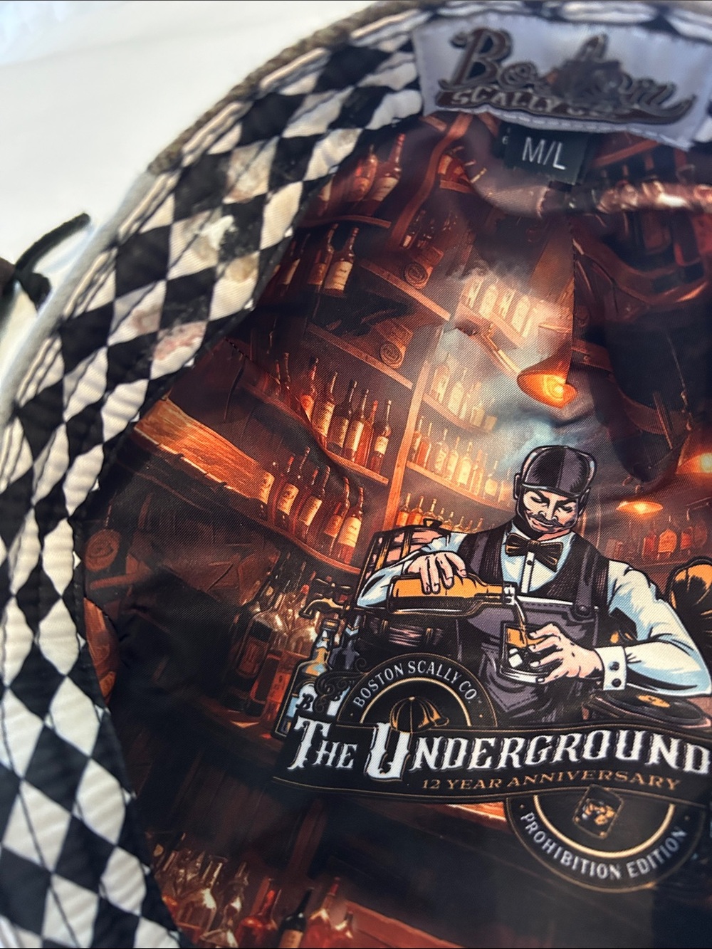The Underground Boston Scally 12th Anniversary Cap & Collector Bag - Picture 6 of 16